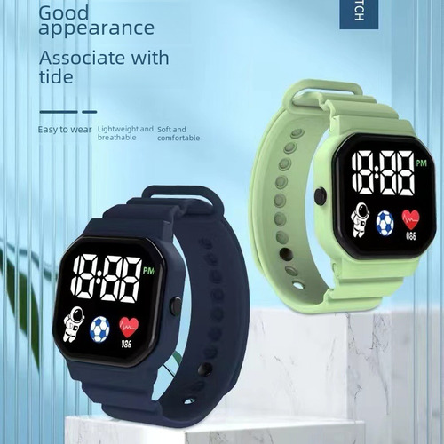 Snow Mountain White - Reloj Led Digital De Moda C3-12