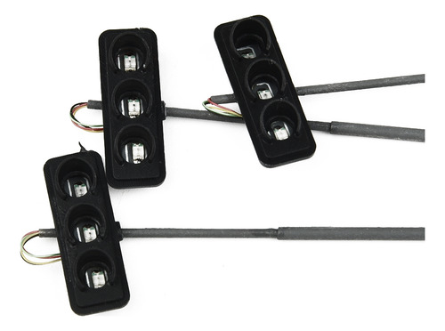 Set Dc/ac 3v Modelo De Lámpara De Señalización Led De Semáfo