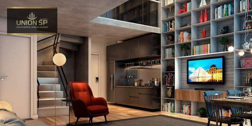 Imagem 5 de 9 de Studio Com 1 Dormitório À Venda, 19 M² Por R$ 450.000,00 - Pinheiros - São Paulo/sp - St1558
