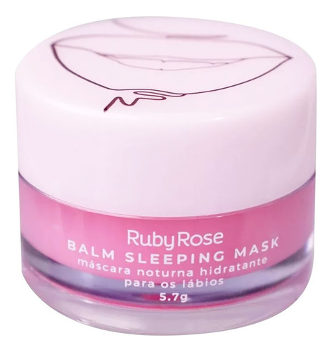 Balsamo Labial Balm Sleeping Mask Strawberry Ruby Rose 