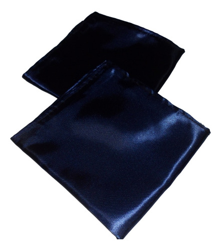 2 Pañuelos Pericon/disfraz Azul Marino 70 Cm. De Lado Leer