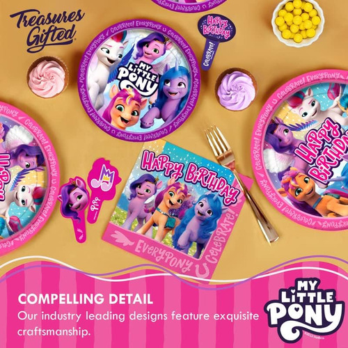 Treasures Paquete De 2 Banderines De Cumpleaños Con Licencia
