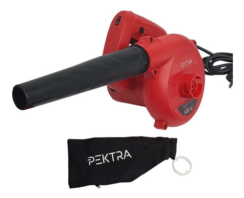 Imagen 5 de 7 de Sopladora Aspiradora 600w Pektra Electrico Bolsa De Hojas