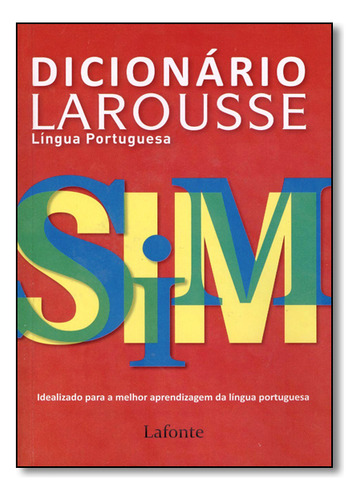 Dicionário Larousse - Língua Portuguesa, De Editora Lafonte. Editorial Larousse - Lafonte, Capa Dura Em Português
