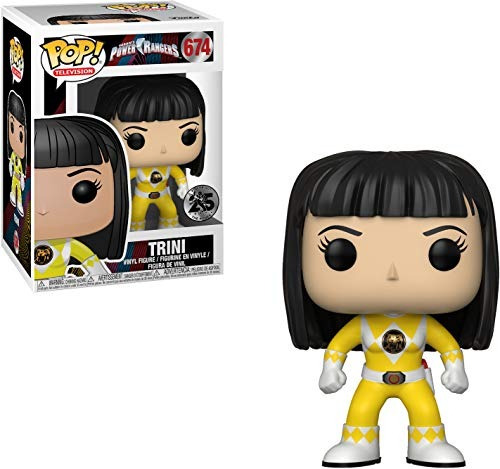 Funko Pop Television Power Rangers Yellow Ranger Sin Casco