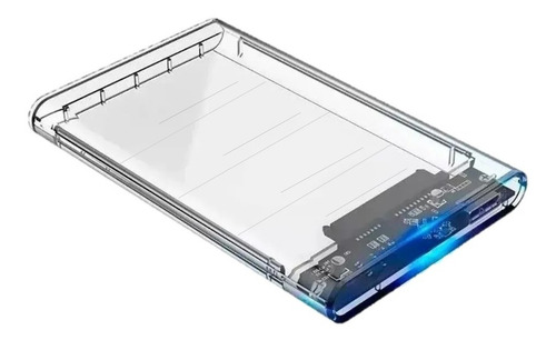 Imagem 5 de 5 de Case Para Hd Externo Gaveta 2,5 Usb 3.0 Transparente Rápido