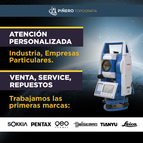 Base Estrella Para Tripode De Nivel Optico Estacion Total
