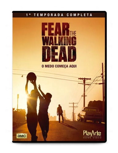 Dvd Fear The Walking Dead - 1ª Temporada Completa - Lacrado