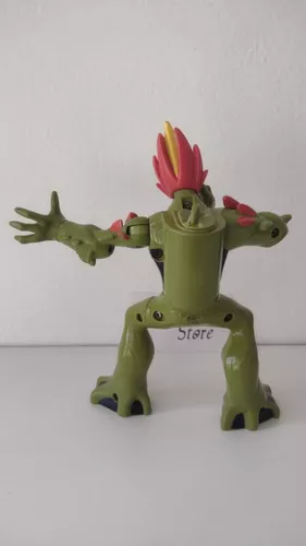 Boneco Fogo Fátuo Ben 10 Força Alienígena Bandai Original Usado