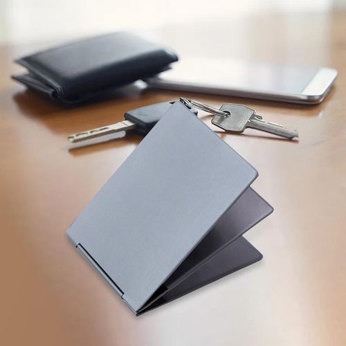 Soporte Genérico Para Registro Y Seguro De Automóvil Gris