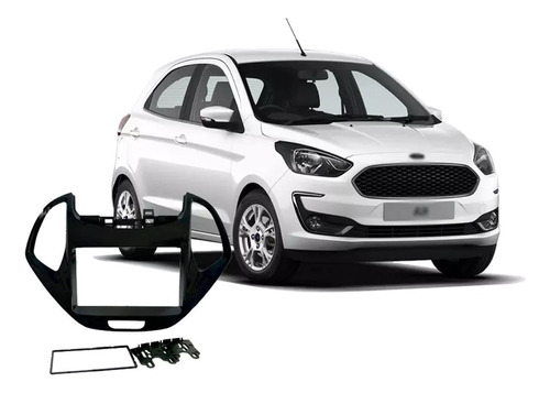 Marco Frente Adaptador Ford Ka 2018 En Adelante 2 Din !!