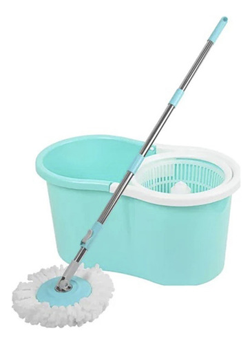 Mop Kit De Limpeza Com Balde Centrifugador 4l Kala Cor Verde