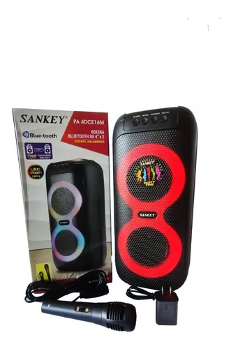 Bocina bluetooth portátil de 8 × 2 SANKEY