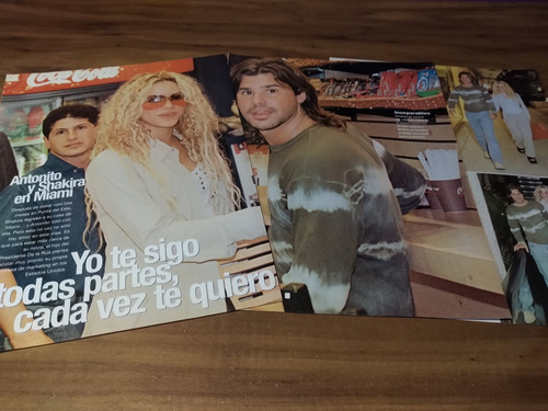 (u346) Shakira * Clippings Revista 3 Pgs * 2000
