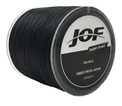 Linha Pesca Multifilamento Jof 500 Metros 0.28mm 40 Lb Preta