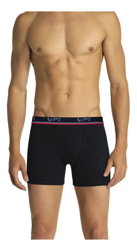 Cueca Boxer Box Lupo Plus Size Tamanho Especial Algodao 653