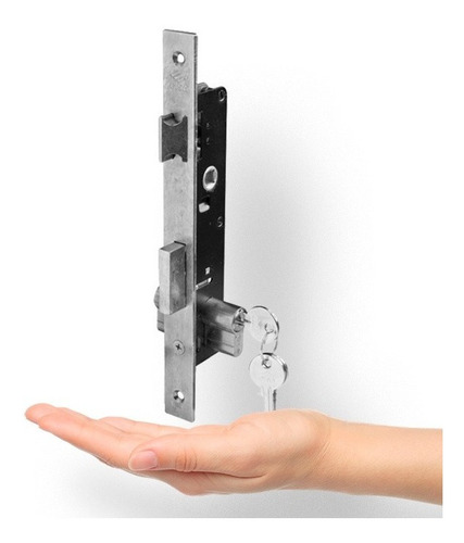 Imagen 2 de 8 de Cerradura Para Embutir Cisa 83 20mm Clam