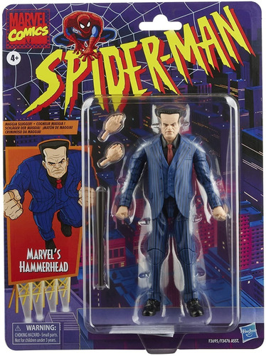 Figura Spider-man Marvel Comics - Marvel´s Hmmerhead Hasbro