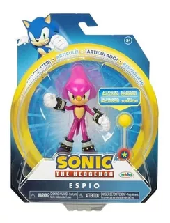 Figura Sonic The Hedgehog - Espio Y Accesorio