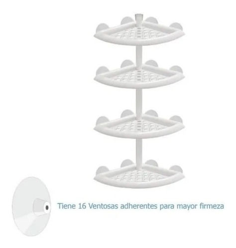 Organizador Esquinero Para Baño Y Ducha, Damecos