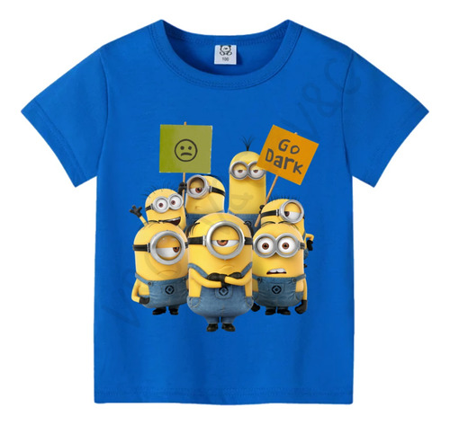 Remera Minion Nene Nena Infantil