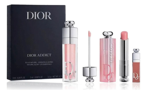 Dior Addict Kit Lip Maximizer Brillo Labial Pink Rosa 001 Rosa Claro