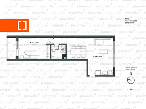 Venta De Apartamento Obra Construcción 1 Dormitorio En Buceo, Front Park Unidad 210