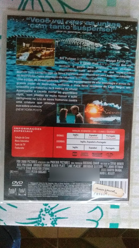 Pânico No Lago Dvd Original Lacrado