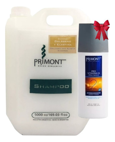 Shampoo Colageno Y Elastina Primont 5000ml +