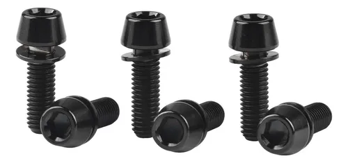Yaruijia Bullone in titanio M5 x 16 mm, M5 x 18 mm, M5 x 20 mm, a testa Yaruijia Bullone in titanio M5 x 16 mm, M5 x 18 mm, M5 x 20 mm, a testa