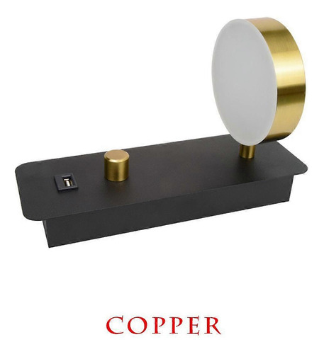 Lámpara De Pared Moderna Led Con Rotación De 300 Grados