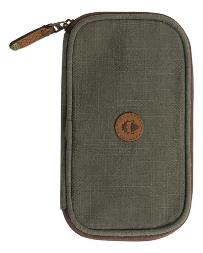 Billetera Cañamo Oris Stonegreen Gnomo Color Verde Oscuro