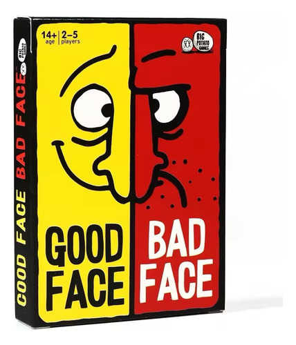 Juego Good Face Bad Face Juego De Mesa Familiar Fiesta Juego