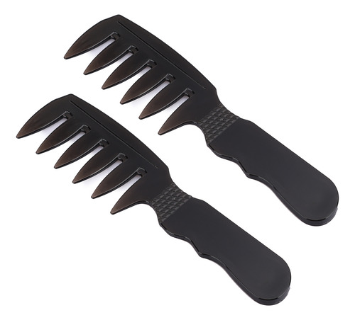 Peine De Peluquería Para Hombre, 2 Piezas, Cabezal Profesion