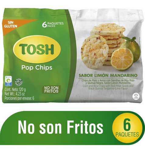 Pasabocas Chips De Maiz Tosh Limon Mul - kg