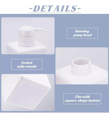 Botella Dispensadora De Crema Suelta De 450 Ml, 3 Unidades