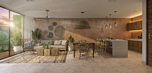Departamento En Venta En Tulum, Quintana Roo, Mayaliah, Tipo Estudio Con Lujosas Amenidades