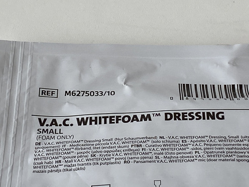 Kci Esponja Blanca Chica Vac Whitefoam Amplia Fecha