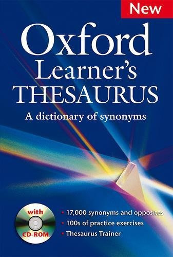 Oxford Learner's Thesaurus Synonymus With Cd-rom