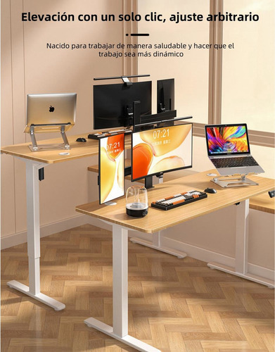 Escritorio Eléctric Flexispot De Oficina Ajustable En Altura