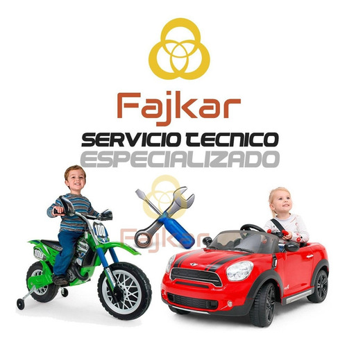 Servicio Tecnico Reparacion Auto Moto Cuatri A Bateria Niños