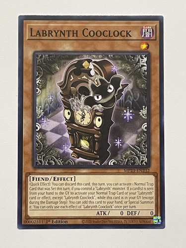 Yugioh Comun Labrynth Cooclock