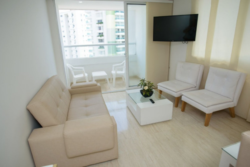 Imagen 4 de 20 de 2tc10-j Apartamento De 2 Alcobas Frente Al Mar Con Aire Acondicionado Y Wifi