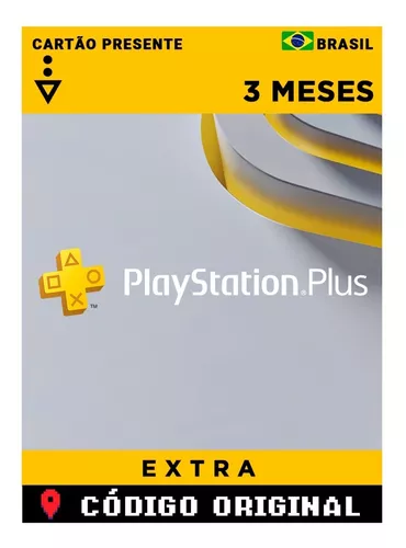 PlayStation Plus Extra: subscrição de 3 meses