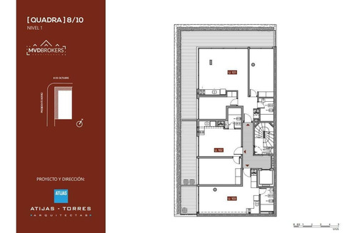 Imagen 13 de 15 de Apartamento - Tres Cruces