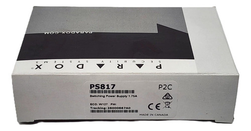 Fuente Switching Paradox Ps817 13.8v Y Respaldo Por Bateria