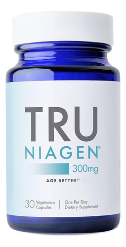 Tru Niagen 300 Mg Potenciador Nad+ Anti Envejecimiento 30 Caps