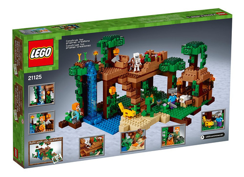 Juguete Lego Minecraft La Casa Del Árbol De La Jungla 21125