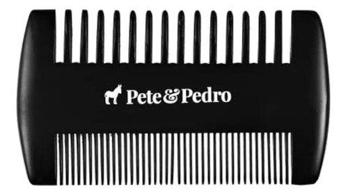 Pete & Pedro Peine De Bolsillo De Doble Cara Para Cabello, B