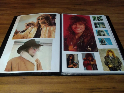 Jon Bon Jovi 80s * Carpeta Recortes Revistas Clippings